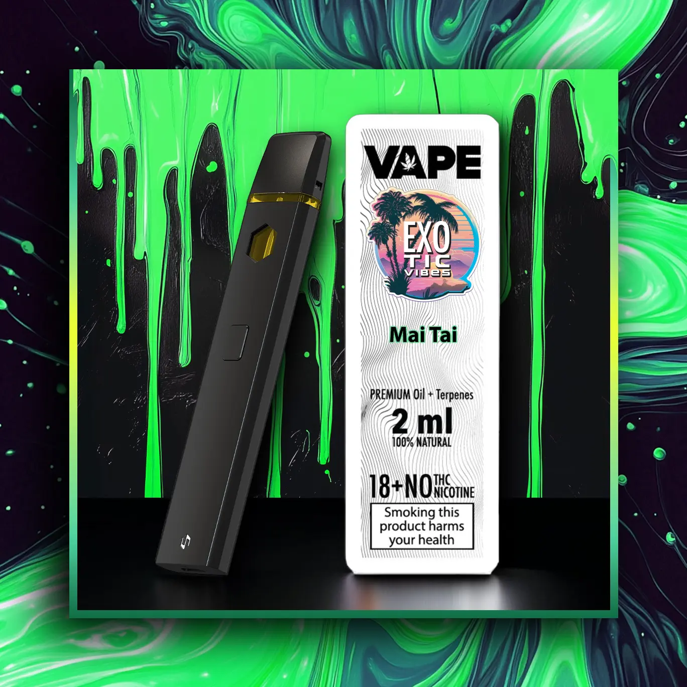 Mai Tai HHC Premium Vape - 2.00 ml. HHC