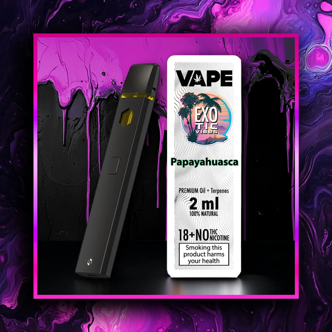 Papayahuasca HHC Premium Vape - 2.00 ml. HHC